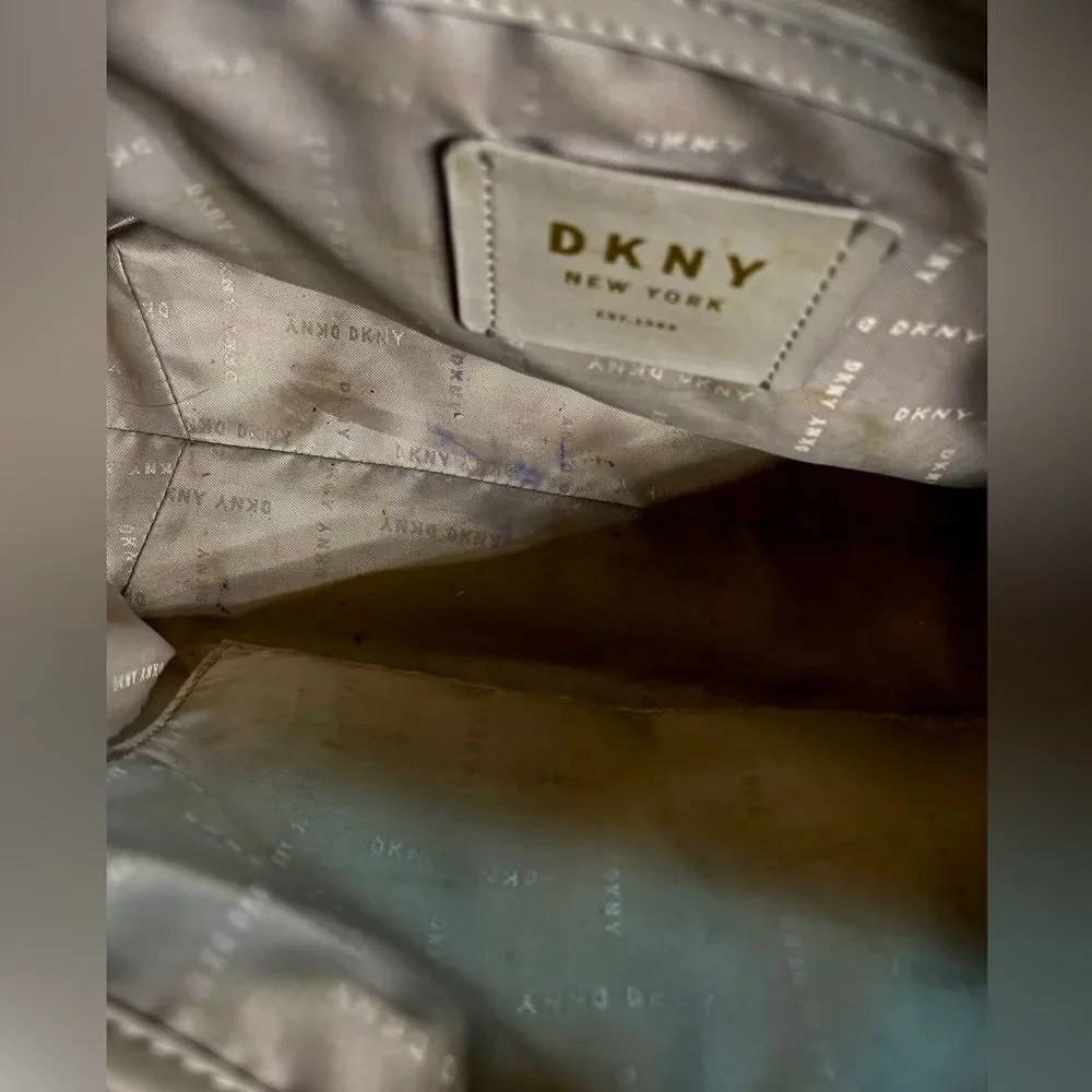 DKNY - Blue Leather Handbag